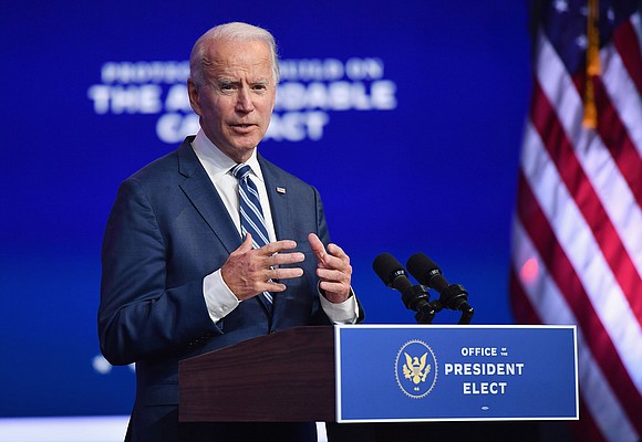 President-elect Joe Biden will deliver remarks ahead of Christmas in Wilmington, Delaware, on Tuesday afternoon.