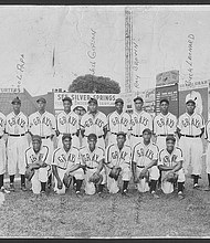 The Homestead Grays team