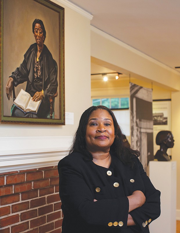Elvatrice Belsches at the Virginia Randolph Museum in Henrico.