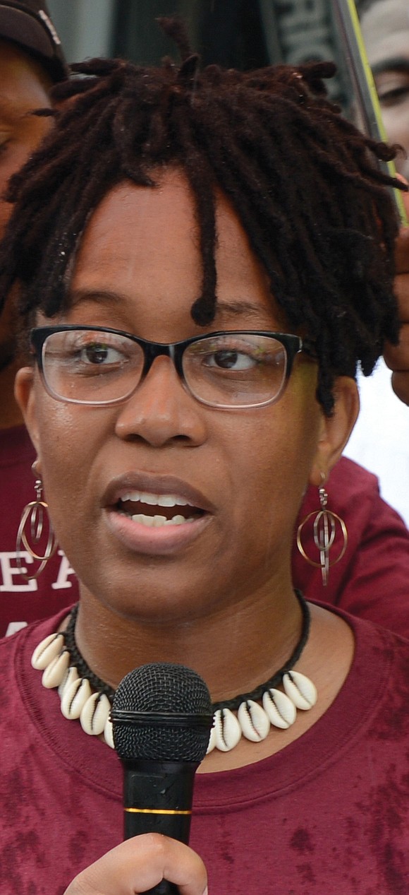 The sister of Marcus-David Peters, who was shot and killed by a Richmond Police officer in 2018 during what has ...