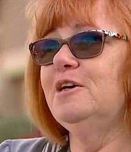 Carolyn Palisch is being called a hero after she rescued her neighbors when their house caught fire
Credit:	KPHO/KTVK
