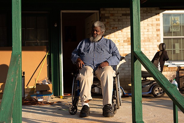 Former Sparta registrar Marion Warren began filming the BOER meetings after he learned of the voter challenges.
Credit:	Austin Steele/CNN