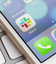 Slack welcomes workers back in 2021 with a service outage.
Credit:	Shutterstock