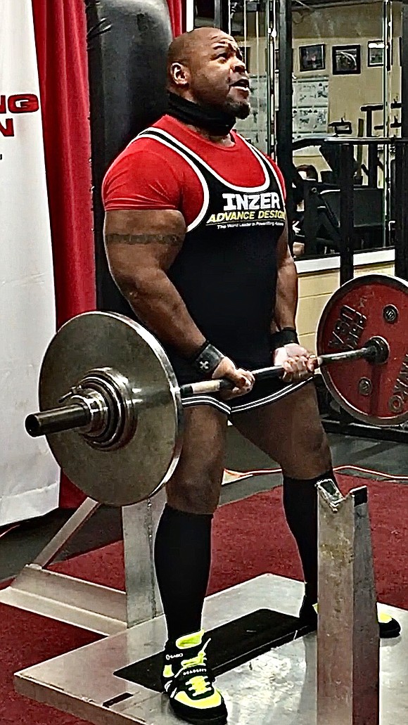 Record-breaking weightlifter Baron Dixon defies stereotypes as a