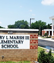 The new Marsh Elementary School