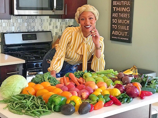 AnDrea “Fuzzy” Lyn Dixon created her brand to encourage people to eat more vegetables. Now, she has created the Eat Your Veggies Box, which delivers fresh produce straight to people’s homes. Photo courtesy of AnDrea Lyn Dixon