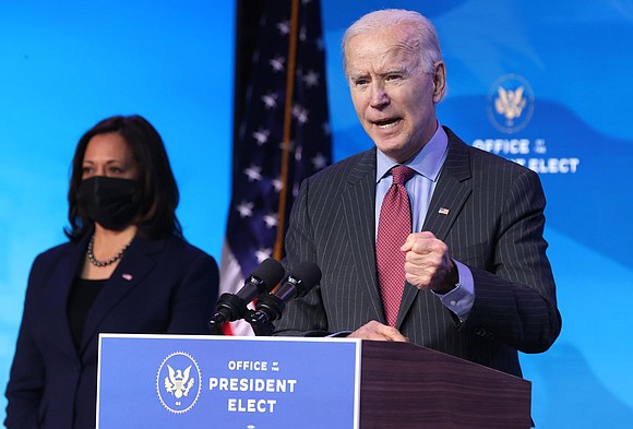 Joe Biden will receive the second dose of the Pfizer/BioNTech coronavirus vaccine on Monday, according to the President-elect's transition team.