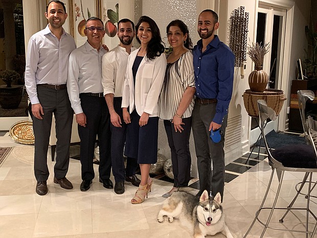 All of Atiq's children are either doctors or are training to become physicians.
Credit:	Courtesy Dr. Omar T. Atiq