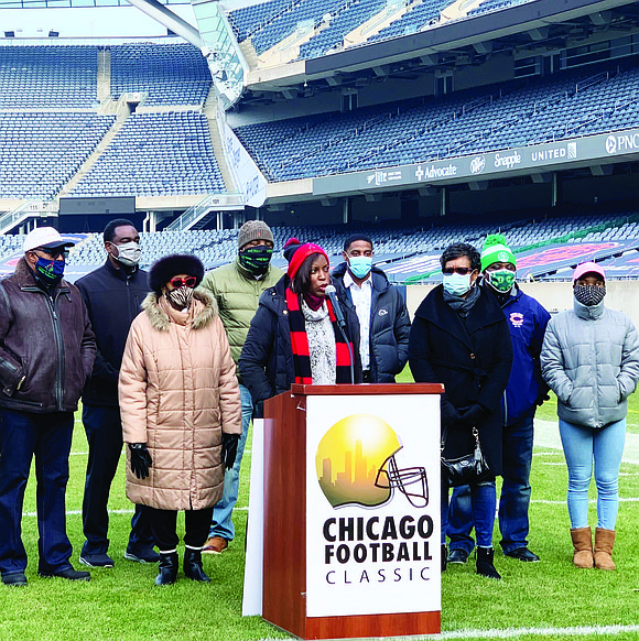 Christmas in the Wards and Chicago Football Classic each awarded Chicago Park District $5,000 for programs that focus on children ... Christmas in the Wards and Chicago Football Classic each awarded Chicago Park District $5,000 for programs that focus on children ...