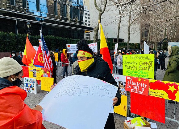 Tigrayan New Yorkers continue to raise awareness about the silent genocide in Tigray, Ethiopia’s northernmost state that has been at ...