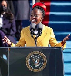 Amanda Gorman, the nation’s first-ever youth poet laureate