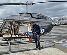 Taking a helicopter flight over Manhattan for his 29th birthday, Ziehi Swanson, popular New York recording artist and fitness trainer, treated himself and partner K Sheri (travel and beauty vlogger). “My birthday was a reflective experience entering this new decade.”
