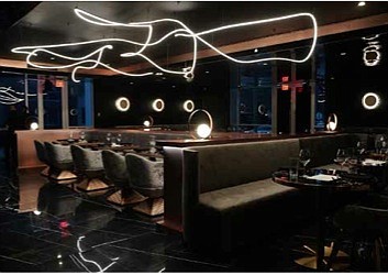 Thirteen is located at: 1911 Bagby, Houston, Texas 77002.