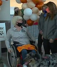 Connie Belt gets her wish for a new wheelchair thanks to fellow athletes.
Credit:	WOWT