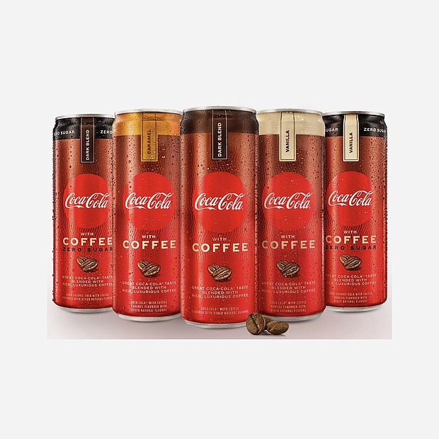 Coke with Coffee arrives at US stores on Monday.
Credit:	Coca-Cola