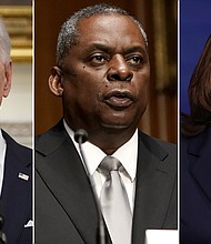 President Joe Biden is set to meet Monday morning with Defense Secretary Lloyd Austin, as the President is poised to repeal a Trump-era ban on most transgender Americans joining the military as early as Monday.
Credit:	Getty Images