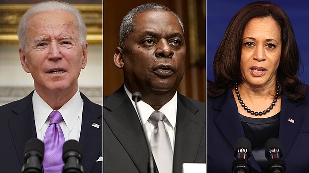 President Joe Biden is set to meet Monday morning with Defense Secretary Lloyd Austin, as the President is poised to repeal a Trump-era ban on most transgender Americans joining the military as early as Monday.
Credit:	Getty Images