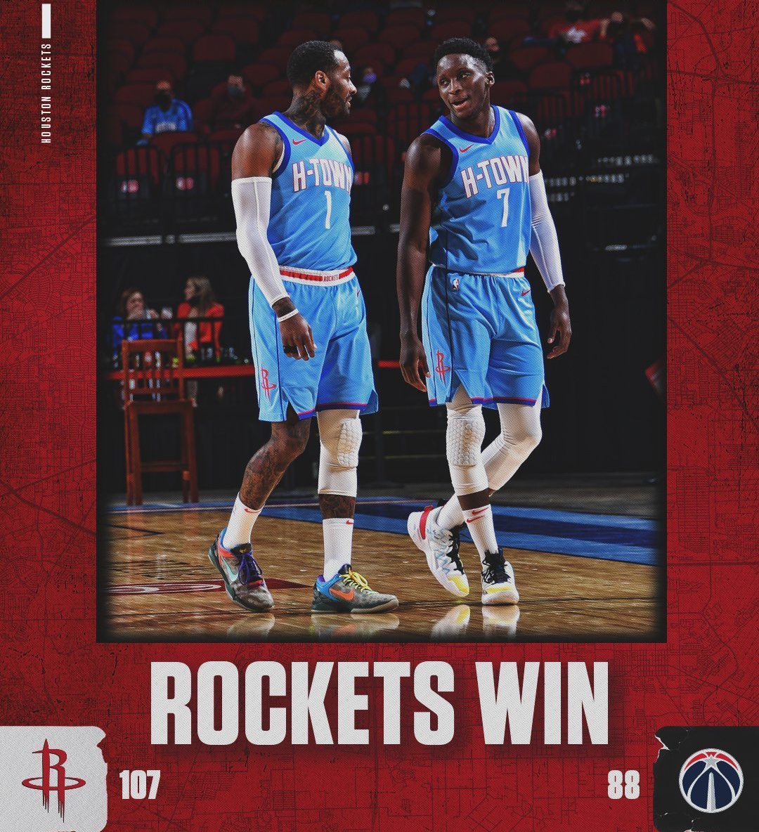 Rockets Extend Winning Streak In Victory Over Washington | Houston ...