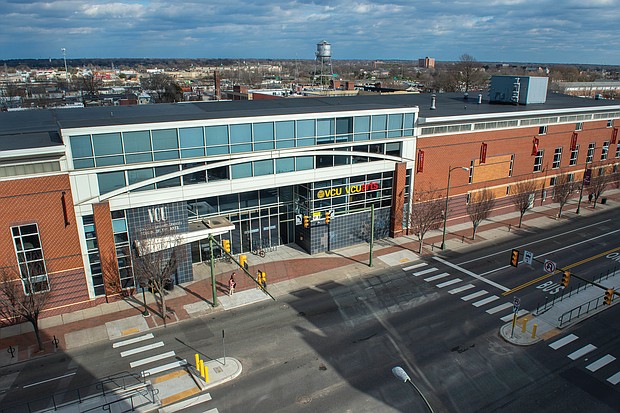 The Fine Arts Building at the VCU School of the Arts.