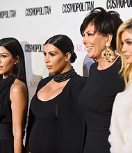 "Keeping Up with the Kardashians" is coming to an end. (From left to right) Khloe Kardashian, Kourtney Kardashian, Kim Kardashian West, Kris Jenner and Kylie Jenner, are pictured here on October 2015 in West Hollywood, California.
Credit:	Frazer Harrison/Getty Images