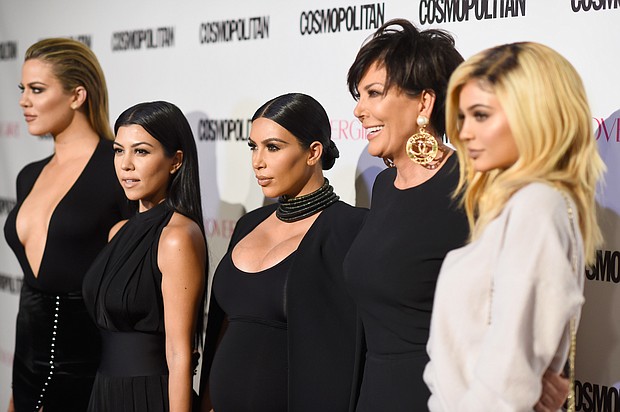 "Keeping Up with the Kardashians" is coming to an end. (From left to right) Khloe Kardashian, Kourtney Kardashian, Kim Kardashian West, Kris Jenner and Kylie Jenner, are pictured here on October 2015 in West Hollywood, California.
Credit:	Frazer Harrison/Getty Images