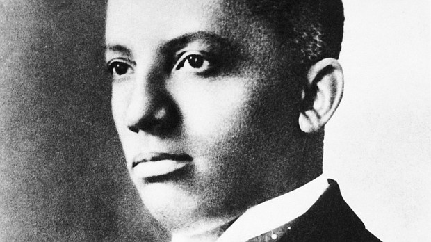 Carter G. Woodson, an African-American historian, wrote black Americans into US history
Credit: Bettmann Archive/Getty Images