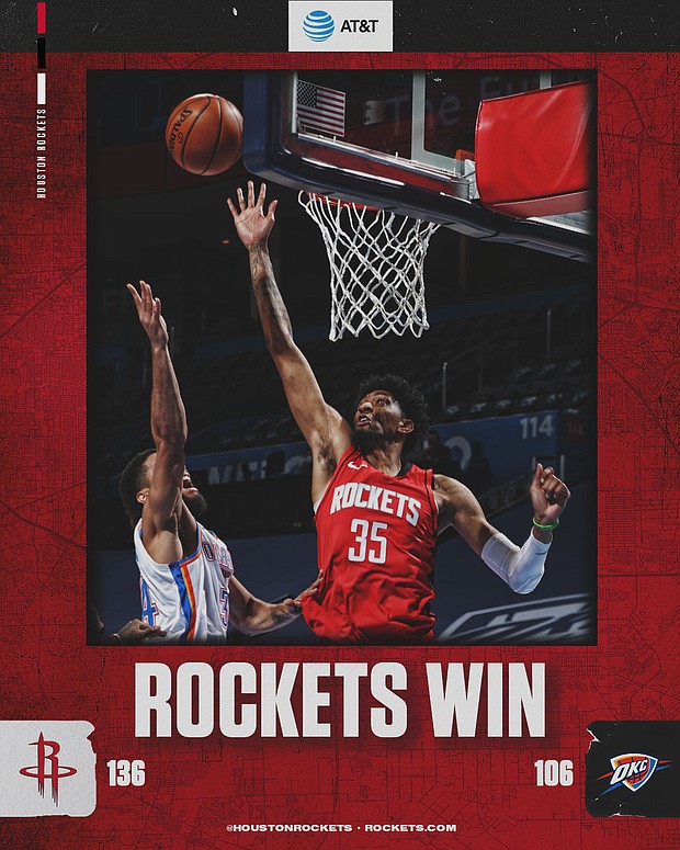 Photo Credit/Houston Rockets