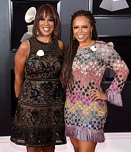 Gayle King and daughter Kirby Bumpus attend the 60th Annual GRAMMY Awards at Madison Square Garden on January 28, 2018 in New York City.
Credit: Jamie McCarthy/Getty Images