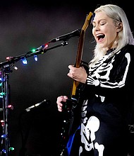 Phoebe Bridgers performs onstage during Day 1 of the Red Rocks Unpaused festival at Red Rocks Amphitheatre in September 2020 in Morrison, Colorado.
Credit: Rich Fury/Getty Images for Visible