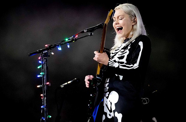 Phoebe Bridgers performs onstage during Day 1 of the Red Rocks Unpaused festival at Red Rocks Amphitheatre in September 2020 in Morrison, Colorado.
Credit:	Rich Fury/Getty Images for Visible