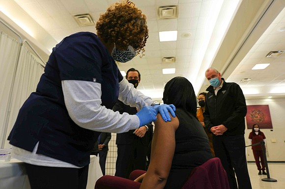 According to reports, African Americans in New Jersey account for less than 5% of people getting the COVID-19 vaccine. Black ... According to reports, African Americans in New Jersey account for less than 5% of people getting the COVID-19 vaccine. Black ...