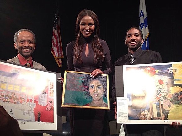 Richmond, Virginia-based father and son artists Jerome and Joromyah Jones have found a way to mount an art exhibition in ... Richmond, Virginia-based father and son artists Jerome and Joromyah Jones have found a way to mount an art exhibition in ...