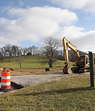 Work continues on the creation of a memorial park to the once vital Black community of Fulton that was eliminated by urban renewal 50 years ago. Location: Goddin Street and Williamsburg Road at the foot of Powhatan Hill in the East End. Spencer E. Jones III and other former residents have pushed for a place of honor and remembrance for the community they loved and lost in the late 1960s. In the works for three years, the project to remake the site began just before Thanksgiving. Robbie Danil of ADDO Enterprises is spearheading the development that he said would take about six months. This is the first phase for which the city is spending about $925,000 to create a place of reflection with trees and other amenities. Additional work is planned in a second phase.