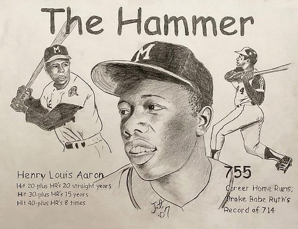 Hank Aaron: Some may surpass “The Hammer’s” home run totals. No one will ever surpass his style and grace.