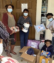 Keandra Scott Tatum volunteering