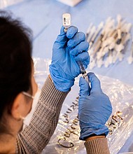 Brad Stites and his wife drove 87 miles to get a vaccine after seeing a tweet about available extra vaccines in Bolinger County. The county opened up appointments to anyone to make sure none of the doses were wasted.
Credit:	KMOV