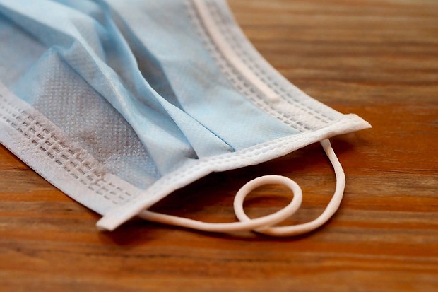 Surgical masks were best for communicating in louder environments, the study found.
Credit:	Shutterstock