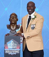 Terrell Davis, Pro Football Hall of Famer and Super Bowl champion, is the co-founder of Defy, a sports
performance company. Photo provided by DEFY
