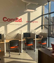 ComEd has sponsored the resource room at the Chatham Education and Workforce Center, located at 640 E. 79th St., as well as funded computers in the room, but they are looking to have a larger presence and a bigger impact in the community. Photo provided by Sofia Melgoza