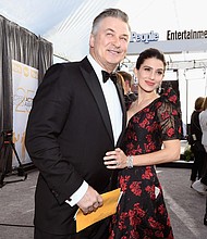 The Baldwin family looks to have a new addition. Almost six months after the Hilaria Baldwin gave birth to their fifth child together, Eduardo, she and her husband Alec shared a photo of her with their brood and a newborn baby.
Credit:	Kevork Djansezian/Getty Images North America/Getty Images