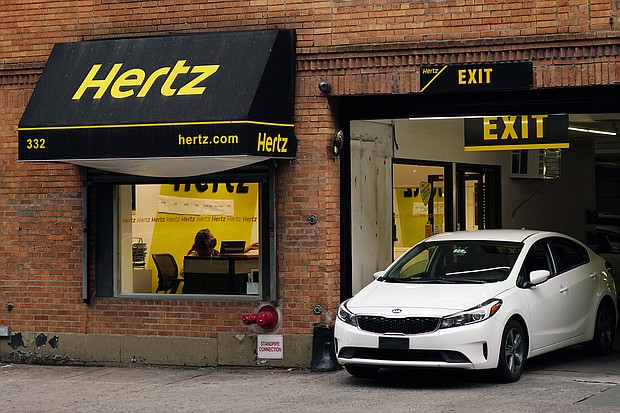 Two investment firms have agreed to pay a combined $4.2 billion to buy Hertz and take it out of bankruptcy by the early to mid-summer, another sign of growing hopes of a recovery in travel.
Credit:	Cindy Ord/Getty Images