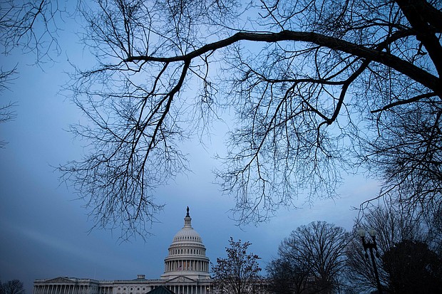 The Senate is negotiating how much to adjust the Democrats' massive coronavirus relief package that passed the House.
Credit:	Sarah Silbiger/Getty Images
