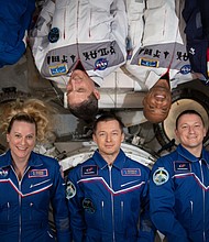 Four launches -- including two historic missions from US soil -- to the International Space Station carried on as planned, and the crews were able to remain safe on their journeys to and from Earth.
Credit:	NASA
