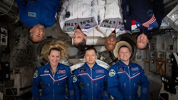 Four launches -- including two historic missions from US soil -- to the International Space Station carried on as planned, and the crews were able to remain safe on their journeys to and from Earth.
Credit:	NASA