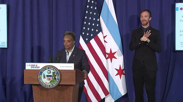Chicago Mayor Lori Lightfoot unveils changes to search warrant policy in the fallout of a botched raid on a social worker's home. Officers swept through the home of Anjanette Young, guns drawn expecting to find a felon with a gun while she stands naked and distraught in her living room.
Credit:	WLS