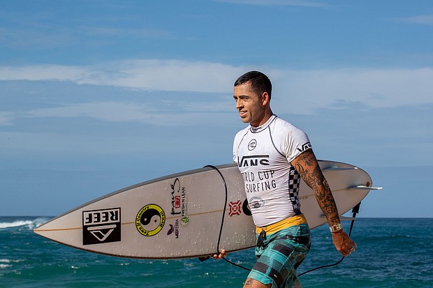 Billy Kemper was seriously injured in an accident in 2020.
Credit:	Tony Heff/World Surf League/Getty Images