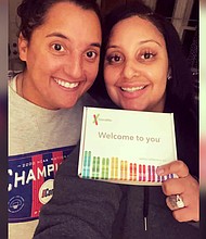 Cassandra Madison and Julia Tenetti used to tell people they were sisters at work.
Credit:	Courtesy Cassandra Madison