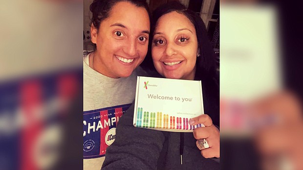 Cassandra Madison and Julia Tenetti used to tell people they were sisters at work.
Credit:	Courtesy Cassandra Madison