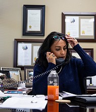 Seniors are usually eligible for Covid-19 vaccinations, but homebound seniors can often struggle to find a way of making the appointment to get the shots
Credit:	Courtney Sacco/The Caller-Times/USA Today Network