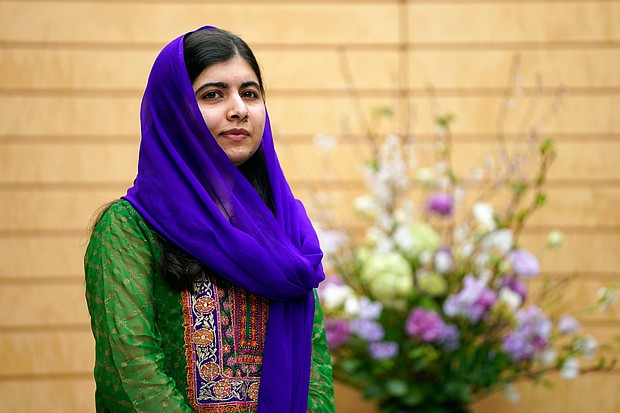 Nobel laureate and activist Malala Yousafzai is teaming up with Apple TV+ to bring empowering content to the streaming platform.
Credit:	Franck Robichon/AFP/Getty Images
